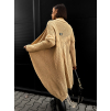 Hnědý stylový cardigan HAZIRAN