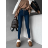 Modré skinny fit džíny ERYX s push-up efektem