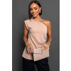 Béžový elegantní top PORETO