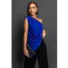 Královsky modrý elegantní top PORETO