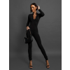 Černý stahující overal PENELOPA se zipem
