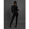 Černý stahující overal PENELOPA se zipem
