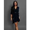 Černé šaty FEDERICA 100% bavlna