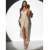 Zlaté koktejlové šaty AGUILO s flitry