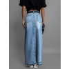 Modrá džínová dlouhá sukně MONIQUE
