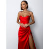 Červené plesové elegantní šaty VOLINET