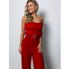 Červený společenský overal TARTAROS