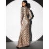 Zlaté společenské šaty NARKISSOS s flitry