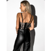 Černý korzet top HOLOVER s krajkou