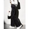 Černé široké wide leg džíny TOKAT