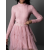 Růžové šaty HESAB s odepínací sukní