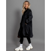 Černý šusťákový cardigan LUJUANA s kapucí