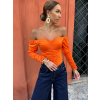 Oranžový stylový top ARIGET