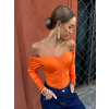 Oranžový stylový top ARIGET
