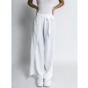Bílé basic zavinovací kalhoty SHARRON