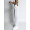 Bílé basic zavinovací kalhoty SHARRON