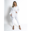 Bílá oversized basic košile WANT