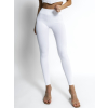 Bílé basic elastické legíny MARTINELI
