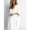 Bílá basic oversized tunika NOVASI