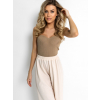 Světle hnědý basic top KARPANY