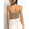 Světle hnědý basic top KARPANY
