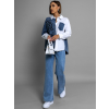 Bílá denim oversized košile MILAGROS