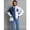 Bílá denim oversized košile MILAGROS