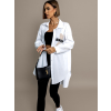 Bílá oversized košile BADIA