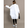 Bílá oversized košile BADIA