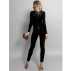 Černý elegantní elastický komplet ESTEBAN