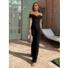 Černý dlouhý společenský overal AGEUSE