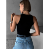 Černé elastické tílko SAMIRA