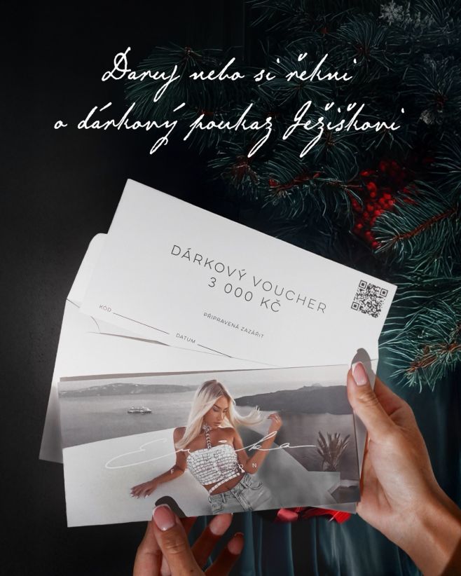 Nevíš si rady s vánočním dárkem? 🎁 Dárkový voucher to jistí! ✨ Protože ten nejkrásnější dárek je ten, který si obdarovaná...