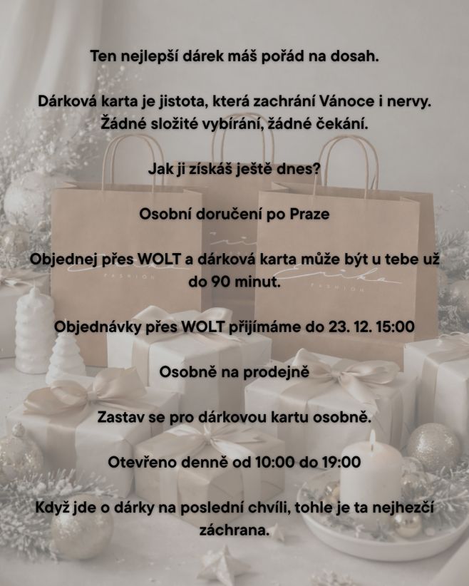 Jak stihnout dárky na poslední chvíli! Už není na co čekat 🎁